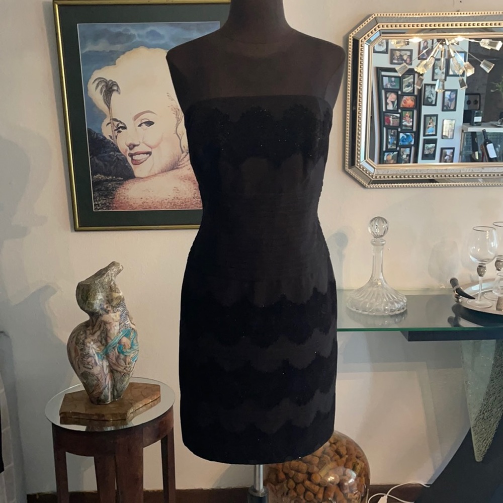 Strapless Back Dress.